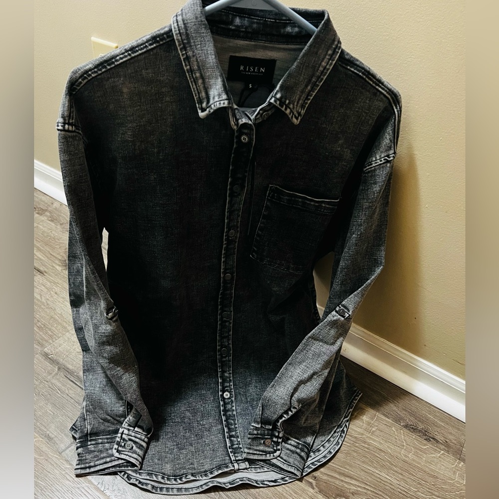 Risen Oversized Button Down